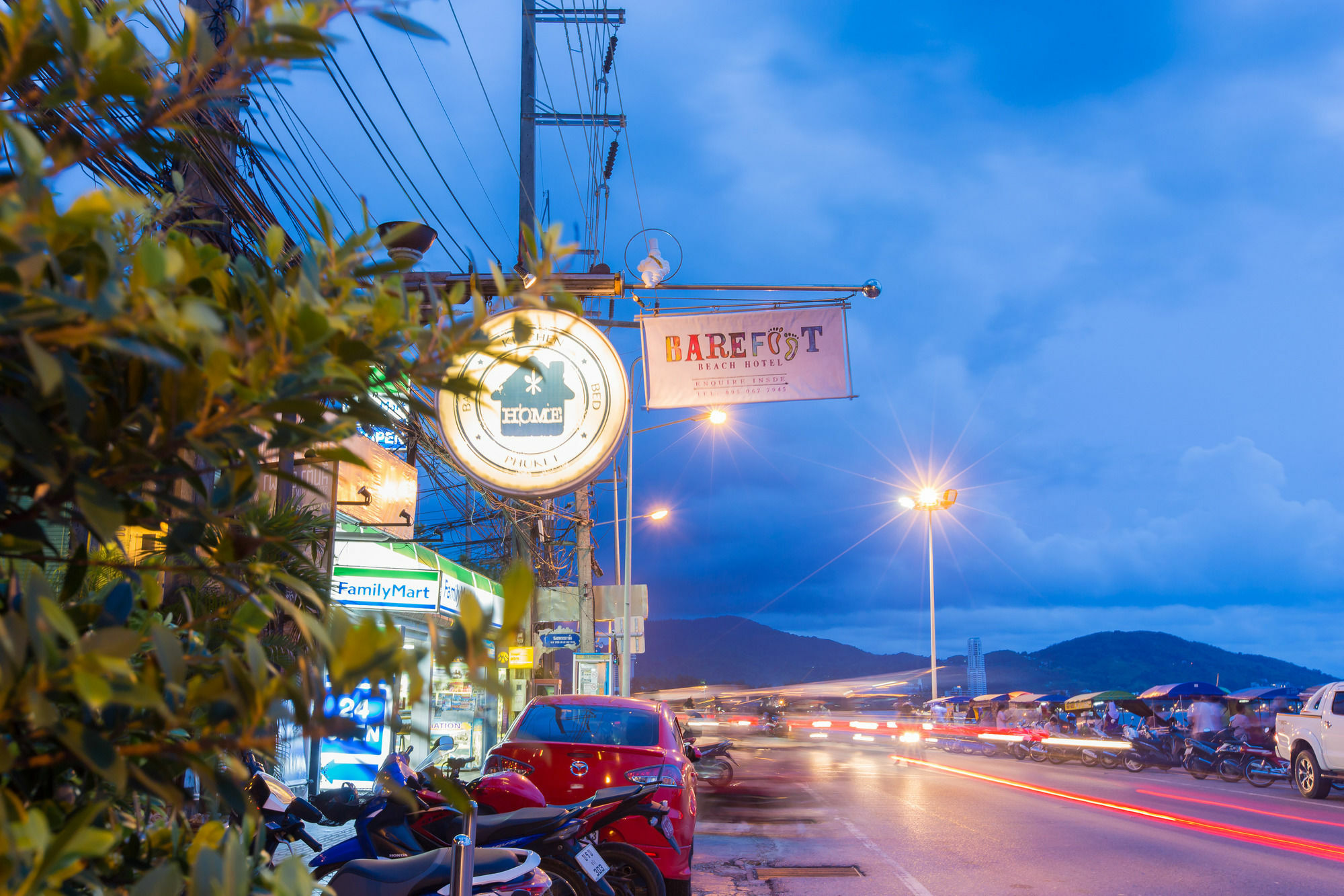 Barefoot Hotel Kalim Beach Front Patong Extérieur photo